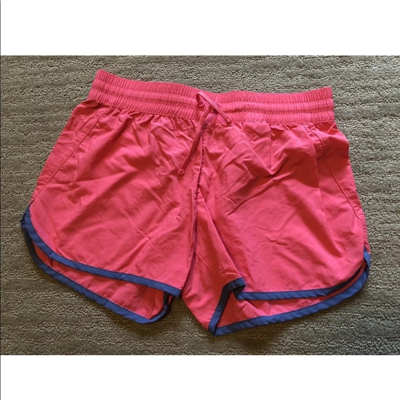 pink workout shorts